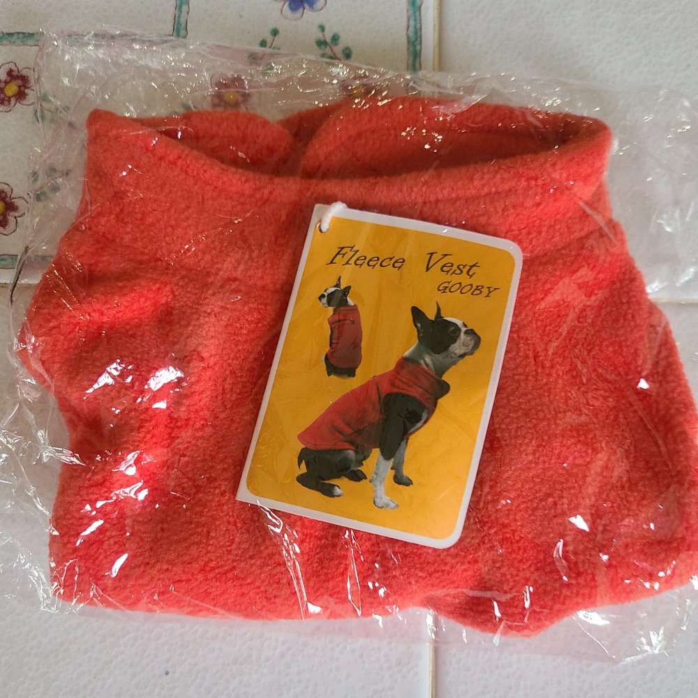 Dog fleece vest